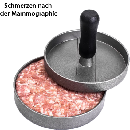 Schmerzen bei der Mammographie
