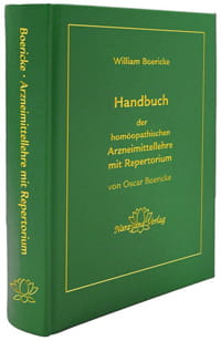 Handbuch der homöopathischen Arzneimittellehre mit Repertorium - William Boericke / Oscar Boericke
