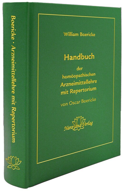 Handbuch der homöopathischen Arzneimittellehre mit Repertorium - William Boericke / Oscar Boericke