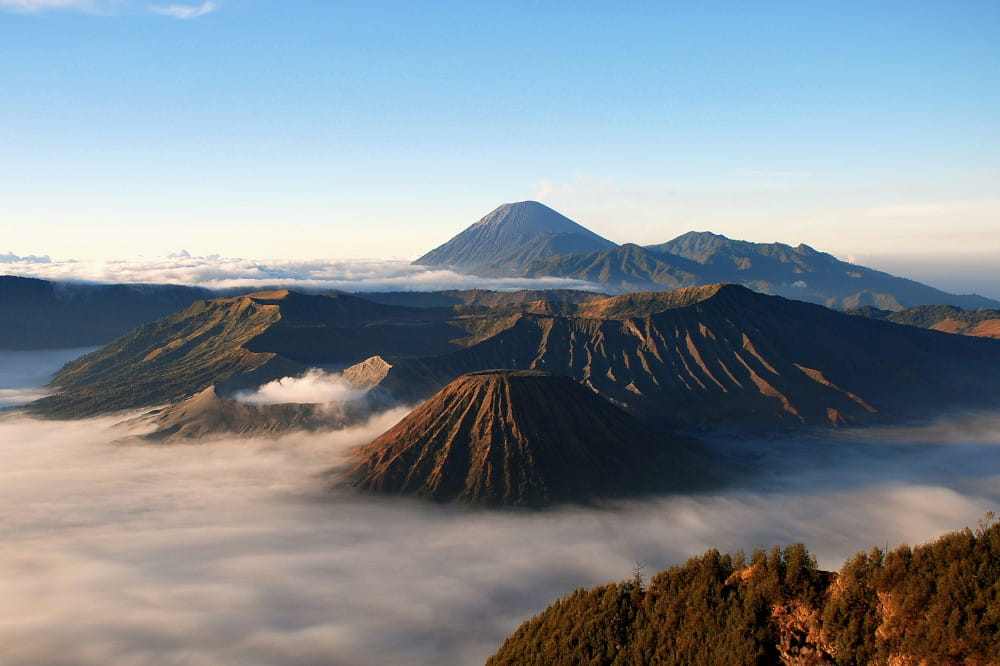 Volcanic area