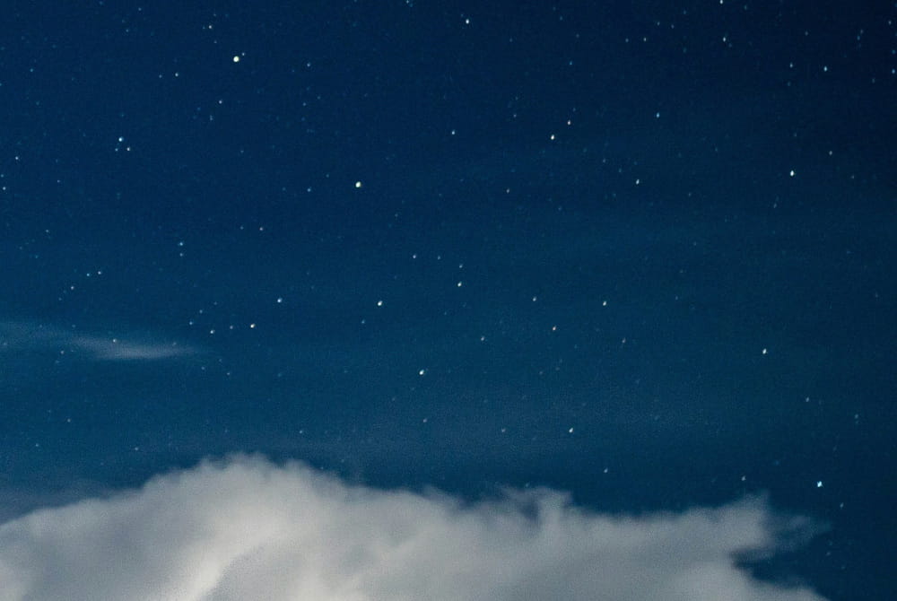 Ciel nocturne.