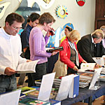 Büchertisch in Badenweiler